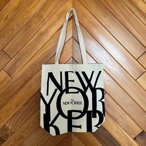 The New Yorker Classic Canvas Tote Bag